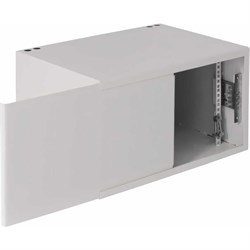 Настенный антивандальный шкаф пенального типа NETLAN 7U - фото 16655628