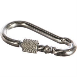 Карабин с фиксатором Саморезик DIN5299D-5х50-5 - фото 16661045