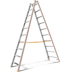 Стремянка Эйфель Комфорт-Профи 210 - фото 16661450