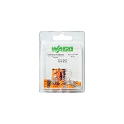 Трехпроводная соединительная клемма WAGO 2273-243 - фото 16662266