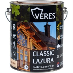 Пропитка VERES Classic Lazura №1 - фото 16663757