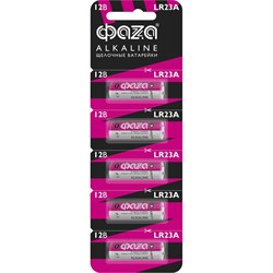 Высоковольтные батарейки ФАZА LR 23A Alkaline BL-5 - фото 16666983