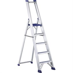 Односторонняя алюминиевая cтремянка Svelt regina - фото 16669454