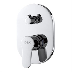Встраиваемый смеситель для душа D&K DA1394801 - фото 16671149