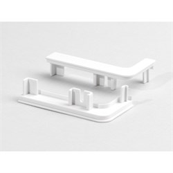 Заглушка контурная для Г-образного профиля GOLA 8006 №23 (белый) (L+R) ООО "ГАРД" 01-00008589 - фото 16674487