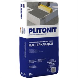Многофункциональный кладочный раствор PLITONIT Мастер Кладки - фото 16676392