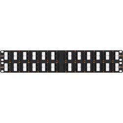 Неэкранированная коммутационная коммутационная панель NIKOMAX NMC-RP48UD2-AN-2U-BK - фото 16676940