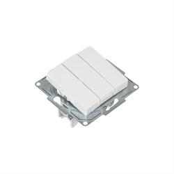 3-клавишный выключатель GUNSAN Eqona - фото 16679080