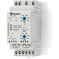 Реле контроля фаз FINDER 704284002032 - фото 16679235