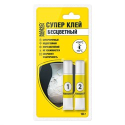 Эпоксидный двухкомпонентный суперклей NanoProtech NPGSK0016 - фото 16679973