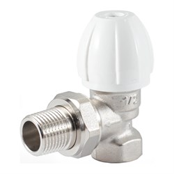 Угловой регулирующий клапан радиатора Profactor PF RVA 370 - фото 16680341