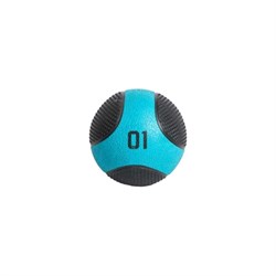 Медбол LivePro Solid Medicine Ball 4 кг, черный/синий - фото 16680982