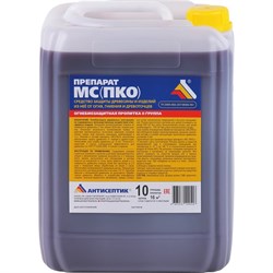 Огнебиозащитная пропитка ЗАО "Антисептик" МС (ПКО) - фото 16683567