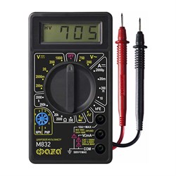 Цифровой мультиметр ФАZА M832 - фото 16684621