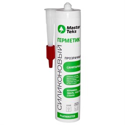 Санитарный силиконовый герметик MasterTeks PROFMASTER - фото 16687978