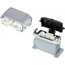 Прямоугольный промышленный разъем Mete Enerji H6K-AM-DCF - фото 16688884