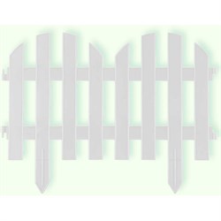 Садовое ограждение ПОЛИМЕРСАД Забор декоративный №4 - фото 16689717