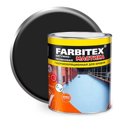 Битумно-резиновая мастика Farbitex 4300003456 - фото 16691232