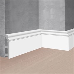 Ударопрочный напольный плинтус Stenopol C7233 - фото 16694007