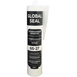 Универсальный силиконовый герметик GlobalSeal GS-27 - фото 16694219