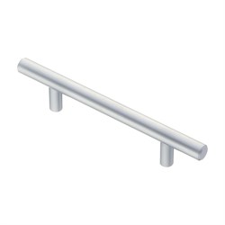 Рейлинговая ручка Локри 8926 128MM матовый хром - фото 16694897