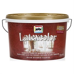 Интерьерная моющаяся краска JOBI LATEXCOLOR - фото 16695394
