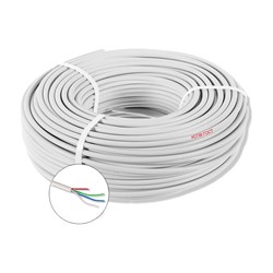 Кабель для пожарной и охранной сигнализации ПРОВОДНИК кспв 4x0.5 мм2, 50м - фото 16695818