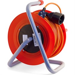Силовой удлинитель на катушке LUX К1-Е-25 - фото 16696715