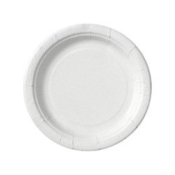 Одноразовая бумажная тарелка Комус Эконом - фото 16697725
