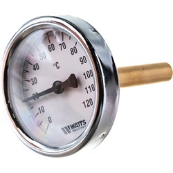 Биметаллический термометр Watts F+R801 OR - фото 16699382