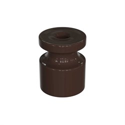 Пластиковый изолятор универсальный для наружного монтажа витого провода iTOK i-KPP-IZ-P-RETRO-20-CH - фото 16699679