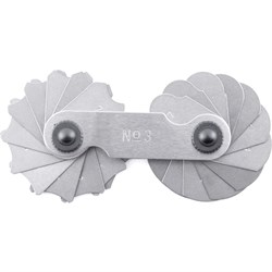 Набор радиусных шаблонов Элитест №3 - фото 16700425