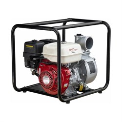 Бензиновая мотопомпа HND WP 40x2C с двигателем Honda - фото 16700718