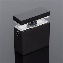 Соединитель труба-стекло SERVICE PLUS S02-505BLK/sus304 - фото 16701214