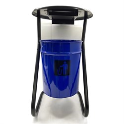 Металлическая уличная урна ПРОФМЕТСТИЛЬ 601 - фото 16702339