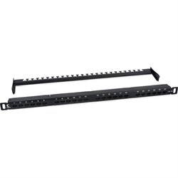 Патч-панель Cabeus PLHD-24-Cat.6a-Dual-180-0,5U - фото 16706205