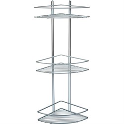 3-ярусная угловая полка для ванной Rosenberg RUS-385330 - фото 16708588
