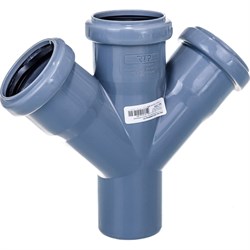 Одноплоскостная канализационная крестовина RTP 36525 - фото 16709903