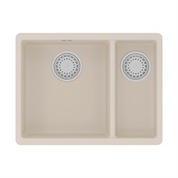 Кухонная мойка Lemark SINARA 550.2-U цвет: шампань - фото 16711118