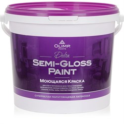 Моющаяся краска для стен и потолков OLIMP ДЕЛЬТА - фото 16716342