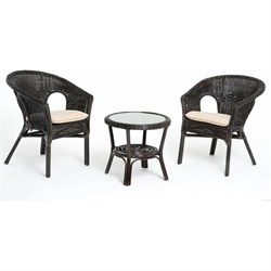 Комплект для отдыха Vinotti 02/08 Темный Коньяк - фото 16717075