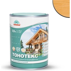 Защитно-декоративный состав для дерева KRONA Тонотекс - фото 16717603