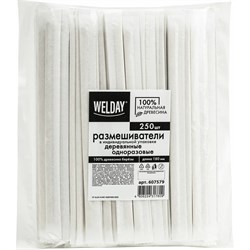 Одноразовый деревянный размешиватель ОФИСМАГ 607579 - фото 16718341