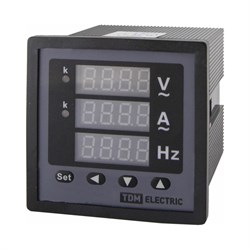 Цифровой однофазный многовеличинный прибор TDM ELECTRIC ЦП-АВЧ72x3-0,5-Р - фото 16718392
