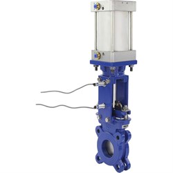 Шиберная задвижка DN.ru WCB-SS304-EPDM-2W-DA - фото 16718742