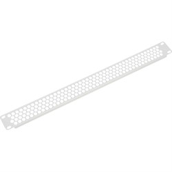 Перфорированная фальшпанель в шкаф ЦМО ФП-1.4-9005 - фото 16720351