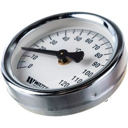 Биметаллический накладной термометр Watts F+R810 TCM - фото 16720544