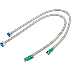 Подводка для смесителя из нержавеющей гофрированной трубы Lavita HF-C800L - фото 16720774