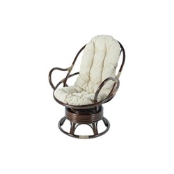 Вращающееся кресло Vinotti 05/01 Темный Коньяк - фото 16723246