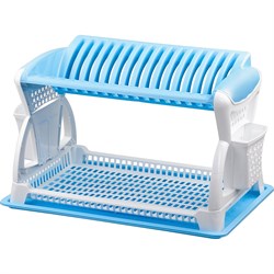 Двухъярусная сушилка для посуды Elf Plast 065 - фото 16725724